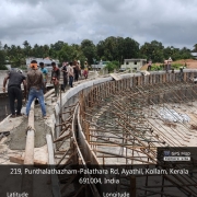 CFL02- Concreting of Launder wall 