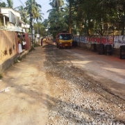Road restoration work @ Kudappanakunnu-Peroorkada road
