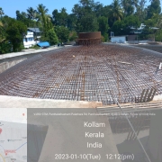 Rebar for Aerator Dome slab