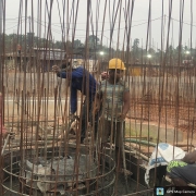 Concreting of central shaft in CFL 03