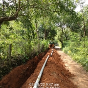 90mm 6kg pipe laying