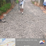 Road concreting work progressing at Nanthirikkal