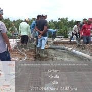 FILTER HOUSE-Concreting of OHT roof slab