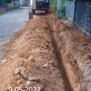pipe laying in Nooromavu site