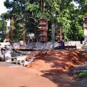 column concreting works for chemical house