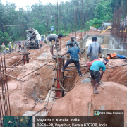 filter house column concreting