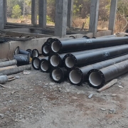 column pipe delivered at site