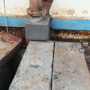 200 mm Pumping main- Connection at Pump house