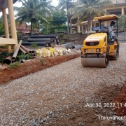 Earth Levelling & Road Formation inside  WTP compound -02