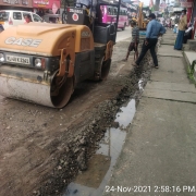 PWD road restoration work 