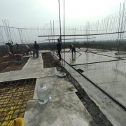 floor slanb concrete work complete