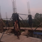Kanakkanpara ohsr above iiird brace ist lift column concrete completed 