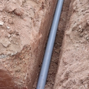 package-5-90mm pvc pipe laying work