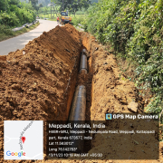 Meppadi -pipe laying 