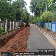 Chettikulangara ward 13 (mennampilly) main pvc 90mm work