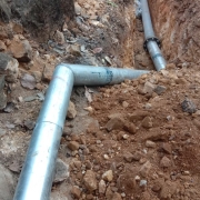 27.08.2020 GI pipe laying