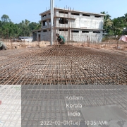 Reinforcement work for inner base slab