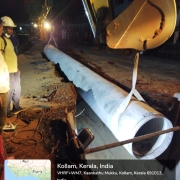 pipe laying work at kaankath