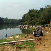 Construction of weir across Kallada river