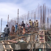 FILTER HOUSE- wash water tank side wall concreting