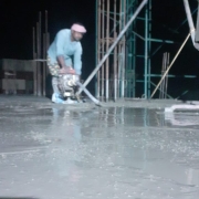 third level slab concreting completed.