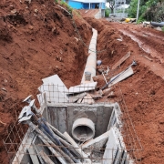 05.08.2021 Drainage pipe laying final phase
