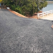 Road work- Tarring completed
