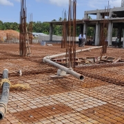 Concreting of admin building ground floor slab