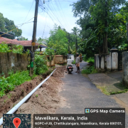 Chettikulangara ward 5(ellangalloor chennakadd road)main pvc 90mm work