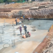 PCC work at filter house area