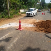 road restoration works 