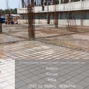 ADMIN BUILDING- Rebar work for grade slab