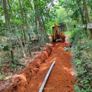 Paingattoor pipe laying