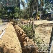 90mm pipe laying 