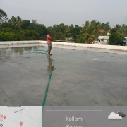 Admin building roof top curing