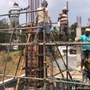 Column Concreting in Filter house