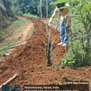 Moopainadu -Pipe laying on progress