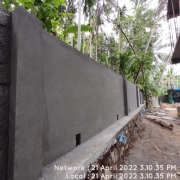substation compund wall work
