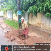 Chettikulangara Ward 5 (kattuvaliyil road) house connection