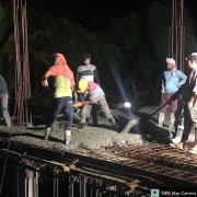 ADMIN BUILDING-Concreting of ground floor roof slab