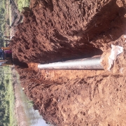pipe laying work