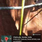 Vilakkudy Temple - Kulapuram road  (node : 410-413-422 )90mm/8kg laying