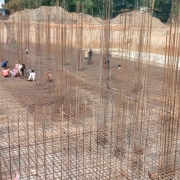 Reinforcement work for filter house