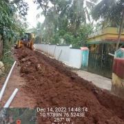  90mm 8kg pipe laying work