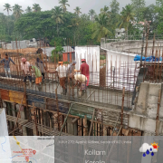 Bypass channel slab concreting