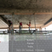 ADMIN BUILDING- Ceiling plastering 