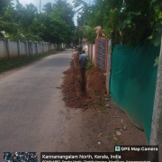 Chettikulangara ward,19 Main pipe laying 90 mm PVC