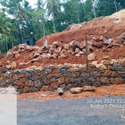 compound wall construction in package-4
