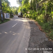 Road restoration work
