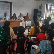 JJM Review meeting conducted at Kaipamangalam LA